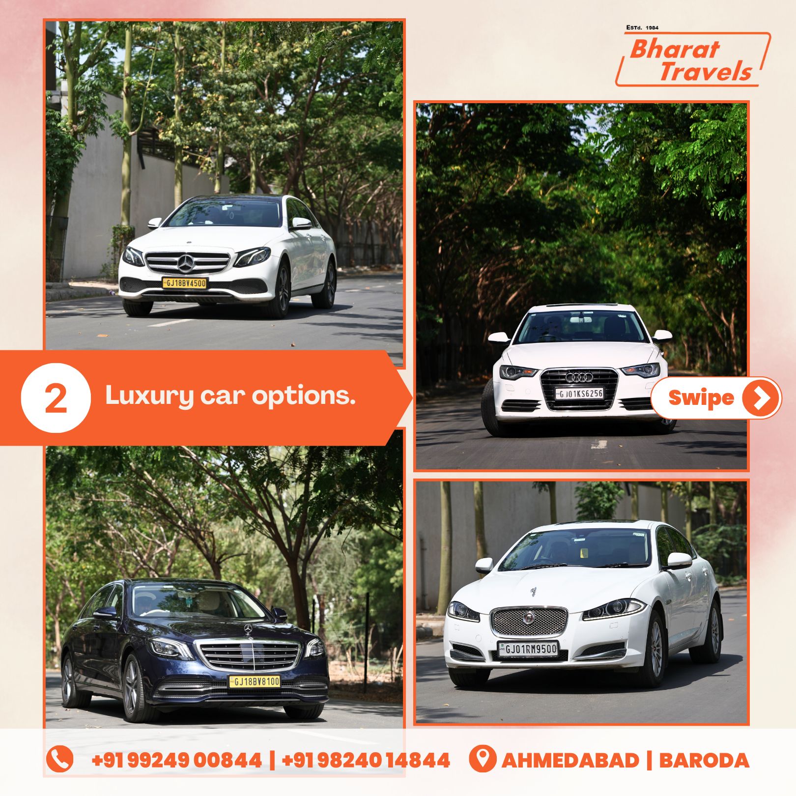 Luxury car rental in ahmedabad